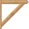 Ekena Millwork Traditional Arts & Crafts Rough Sawn Outlooker, Western Red Cedar, 8"W x 46"D x 46"H OUT08X46X46TRA03RWR - alternate 4